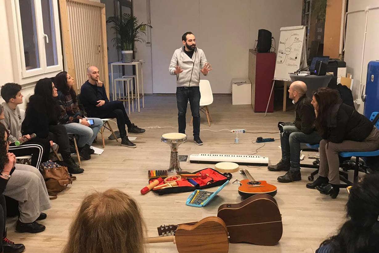 Artedo Modena, Laboratorio di Musicoterapia “Songwriting”