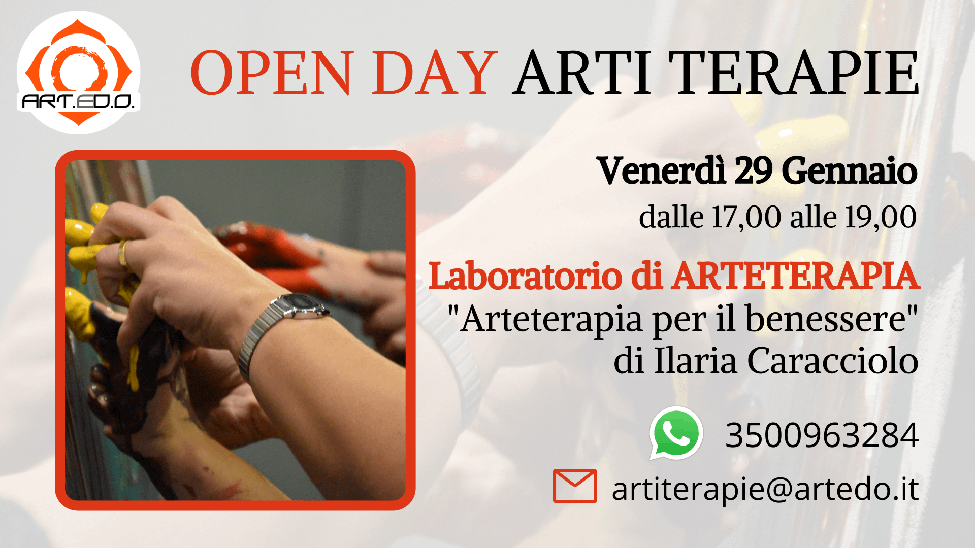 Open day Arteterapia per il benessere