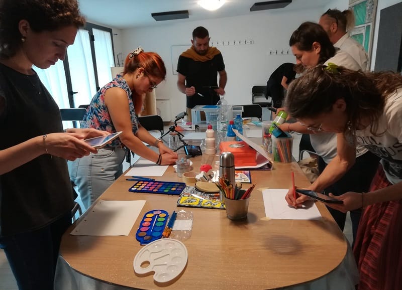 Modena, 8/9 ottobre 2022 – laboratorio “Storie animate: la stop motion in Arteterapia”